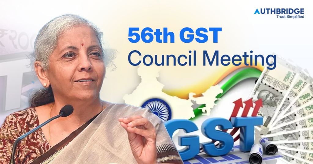 56th GST Council Meeting